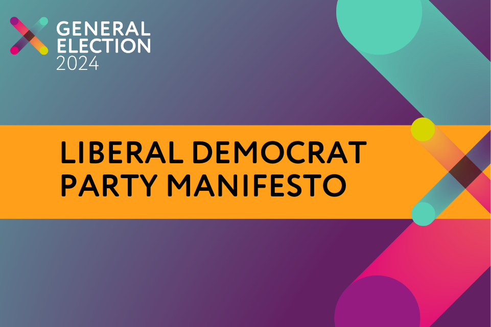 Liberal Democrat Party Manifesto | Local Government Association